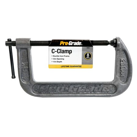 Pro-Grade Tools 8" X 4" C-Clamp 59139